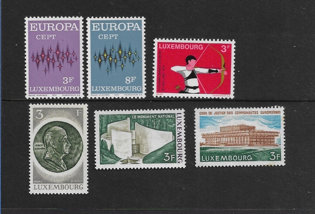 Postzegels   Luxenburg   846/852, Ophalen of Verzenden, Luxemburg, Postfris