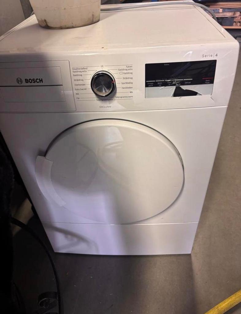 Bosch Serie 4 Exclusiv wasdroger - display defect, Witgoed en Apparatuur, Wasdrogers, Ophalen, 8 tot 10 kg, Zo goed als nieuw