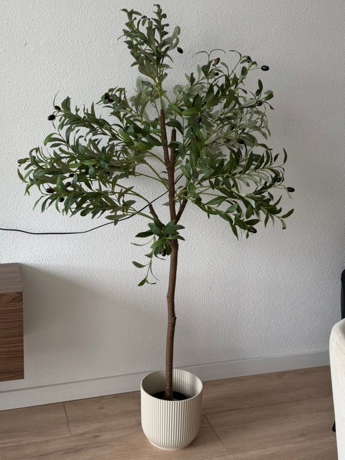 Kunst olijfboom, Huis en Inrichting, Ophalen, Zo goed als nieuw