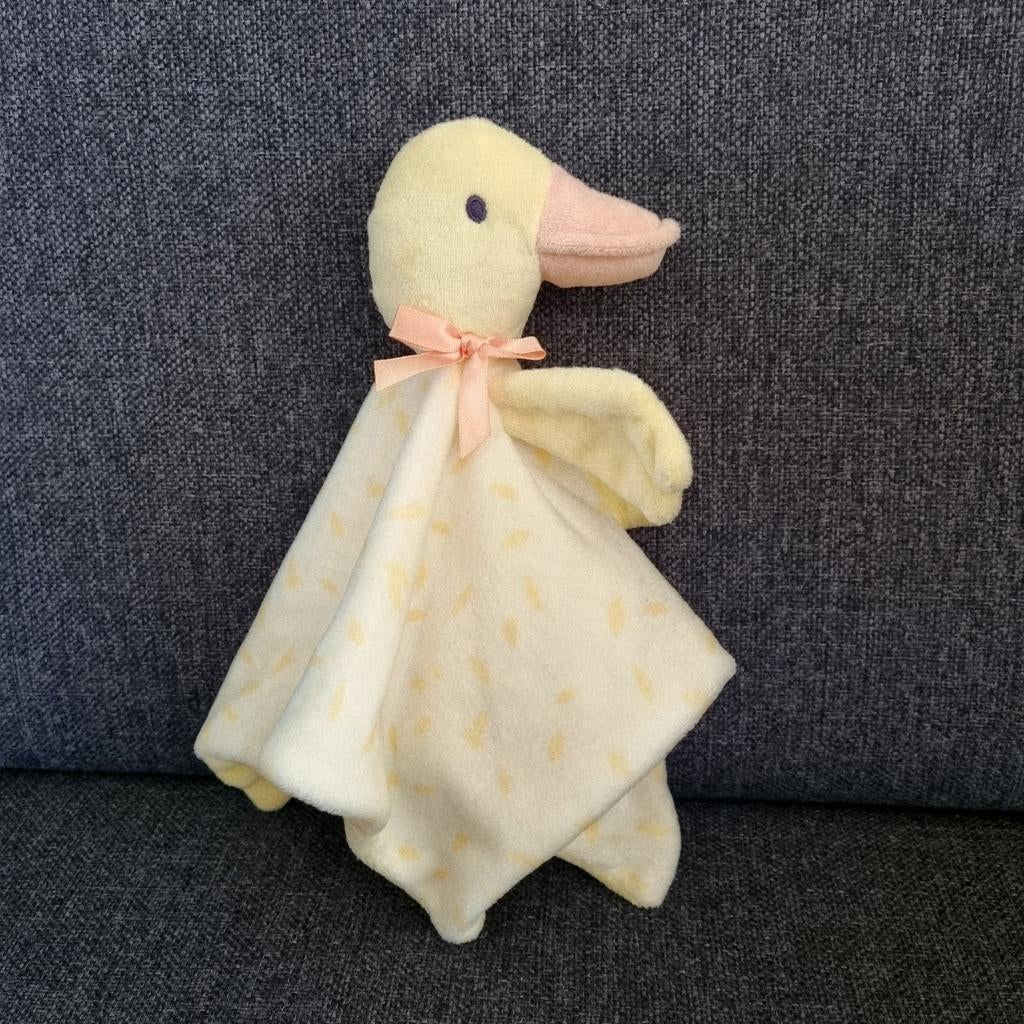 Knuffeldoekje eend knuffel duck tutdoekje, Ophalen of Verzenden, Nieuw, Eend