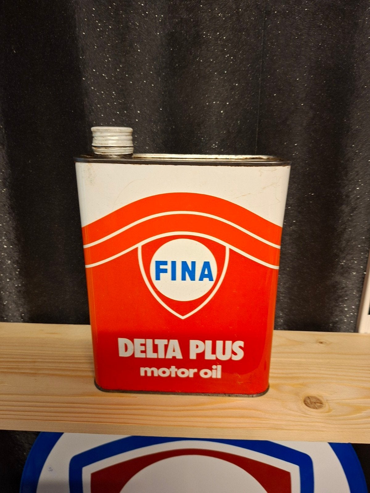 fina  2 l olie blik, Verzamelen, Ophalen of Verzenden, Verpakking