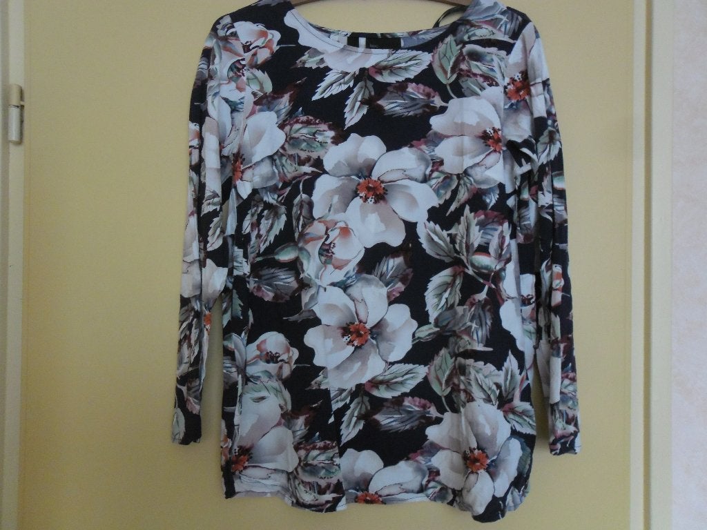 z.g.a.n. dames blouse Maat L, Meerkleurig, Maat 42/44 (L), Ophalen of Verzenden, Zo goed als nieuw