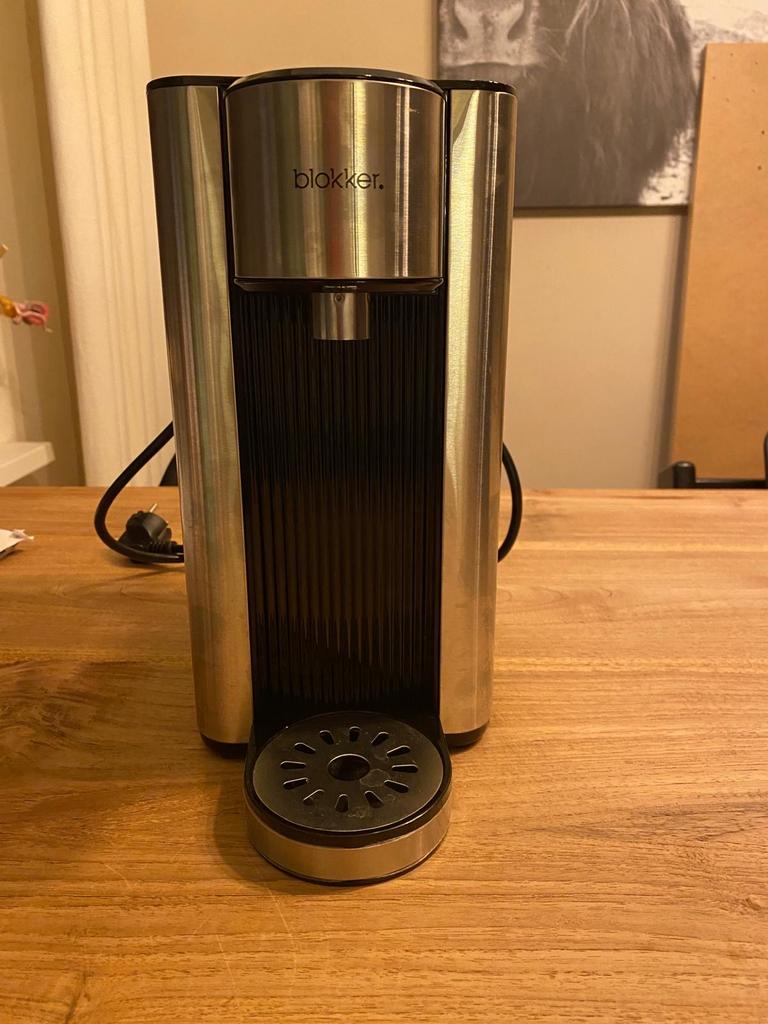 Blokker heet water coocker 3x gebruikt, 1 tot 2 liter, Ophalen of Verzenden, Gebruikt, Rvs