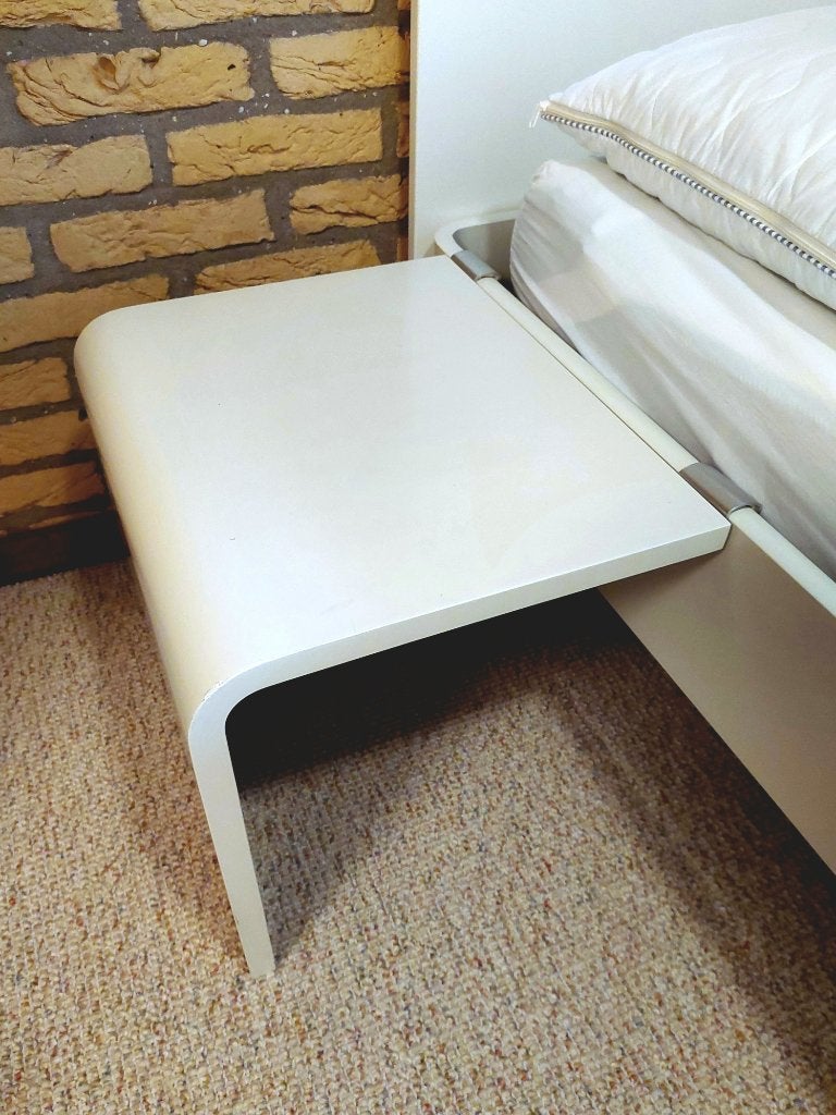 Auping Auronde bedtafeltjes, Ophalen, Gebruikt, Minder dan 45 cm, Minder dan 55 cm