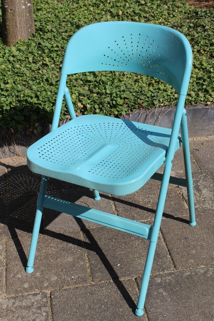 4x  Ikea Frode stoelen, Huis en Inrichting, Ophalen, Gebruikt, Blauw, Vier