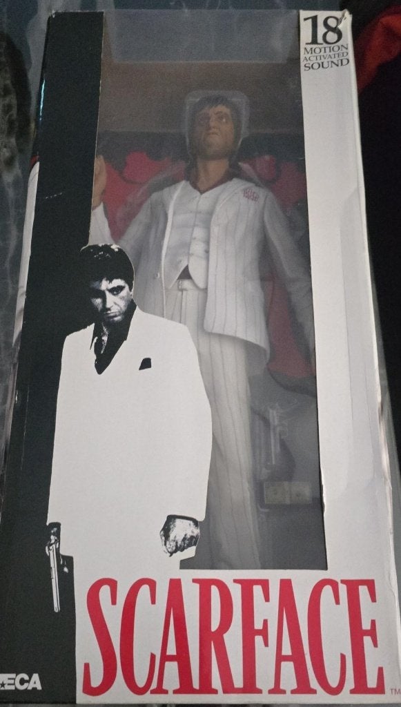 Scarface Tony Montana actiefiguur - NECA, Ophalen, Zo goed als nieuw