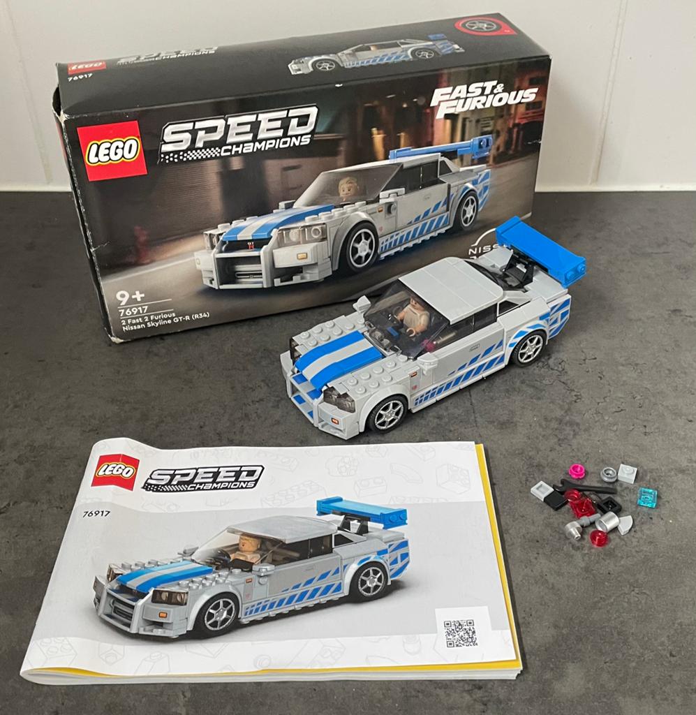 Lego 76917 2 Fast 2 Furious Nissan Skyline GT-R, Ophalen of Verzenden, Zo goed als nieuw