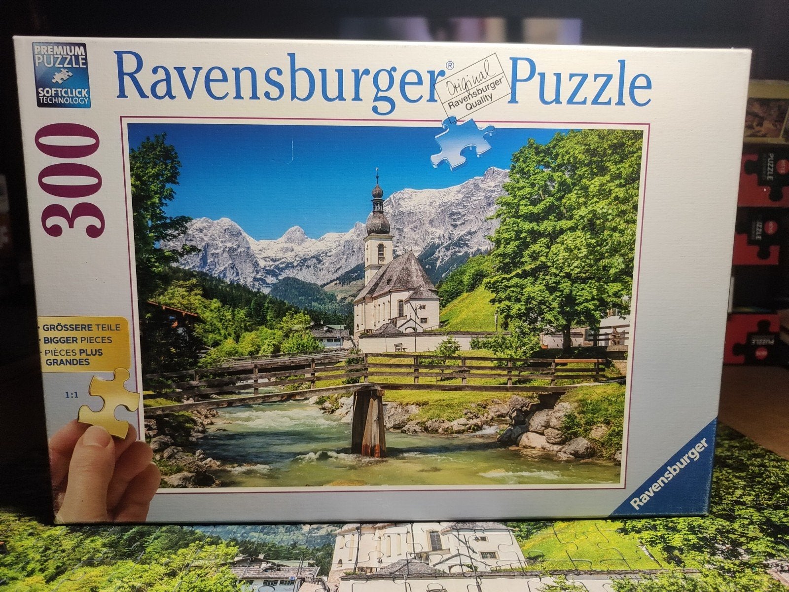 Ravensburger puzzel 300 XL stukjes, Hobby en Vrije tijd, Ophalen of Verzenden, Minder dan 500 stukjes, Zo goed als nieuw, Legpuzzel