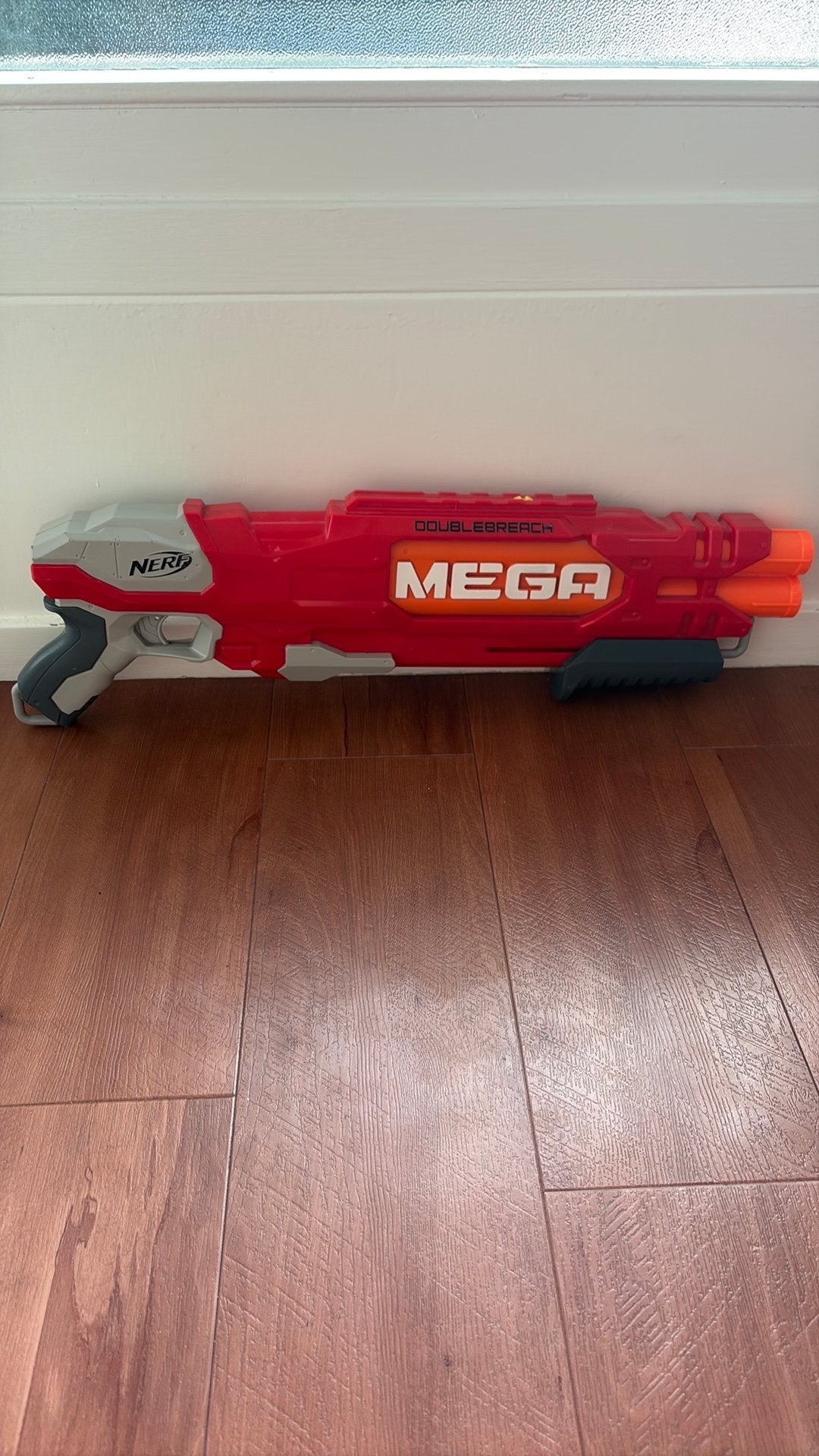 Nerf Mega Doublebreach, Ophalen, Gebruikt