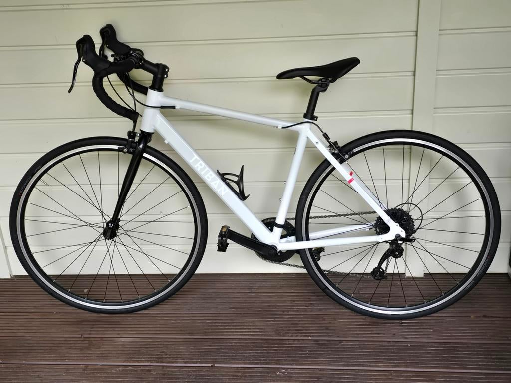 Racefiets Triban 100  Wielrenfiets Dames S Decathlon, Velgrem, Minder dan 49 cm, Ophalen, Overige merken