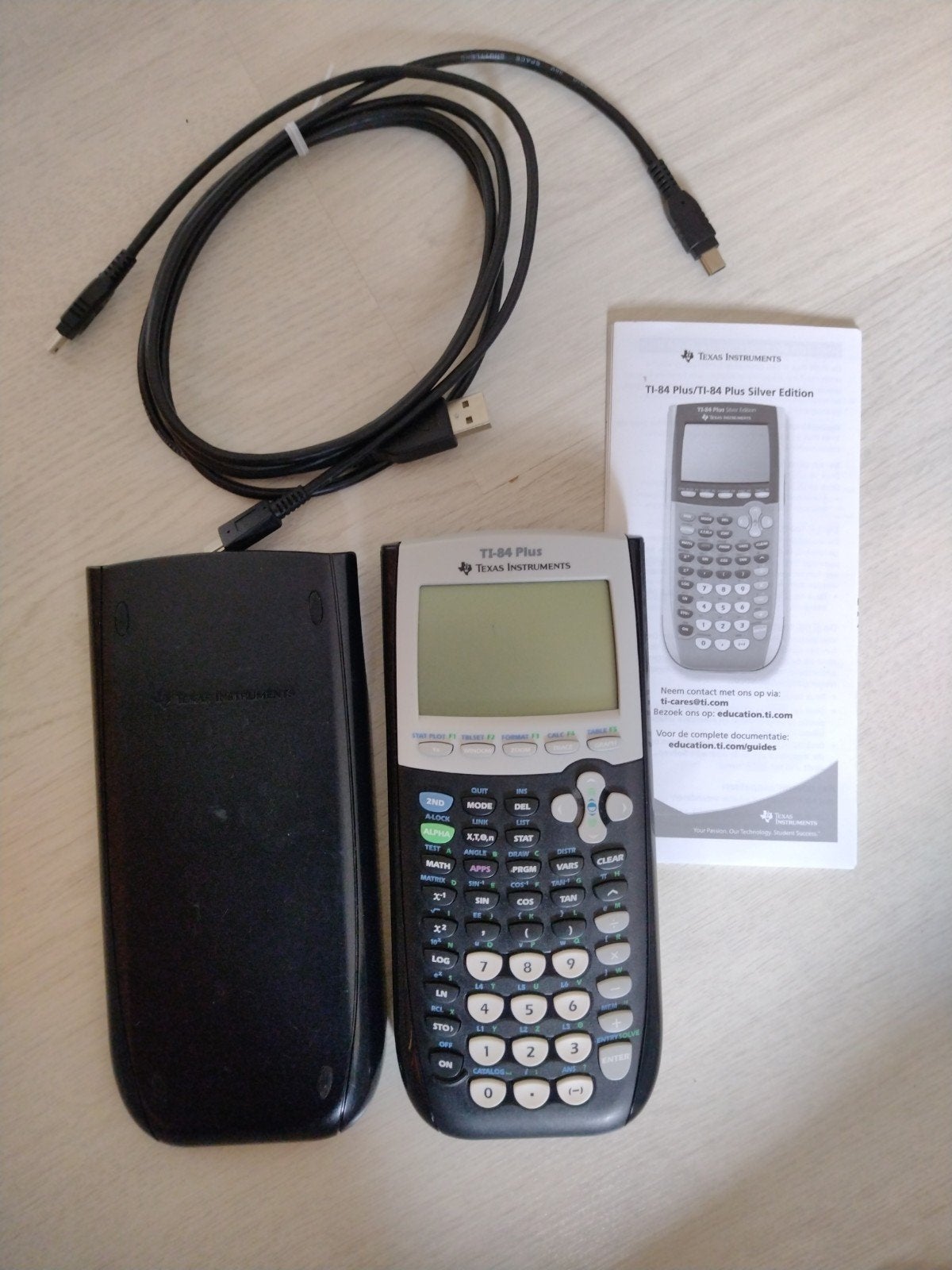Grafische rekenmachine TI-84 plus, Diversen, Ophalen, Grafische rekenmachine, Zo goed als nieuw
