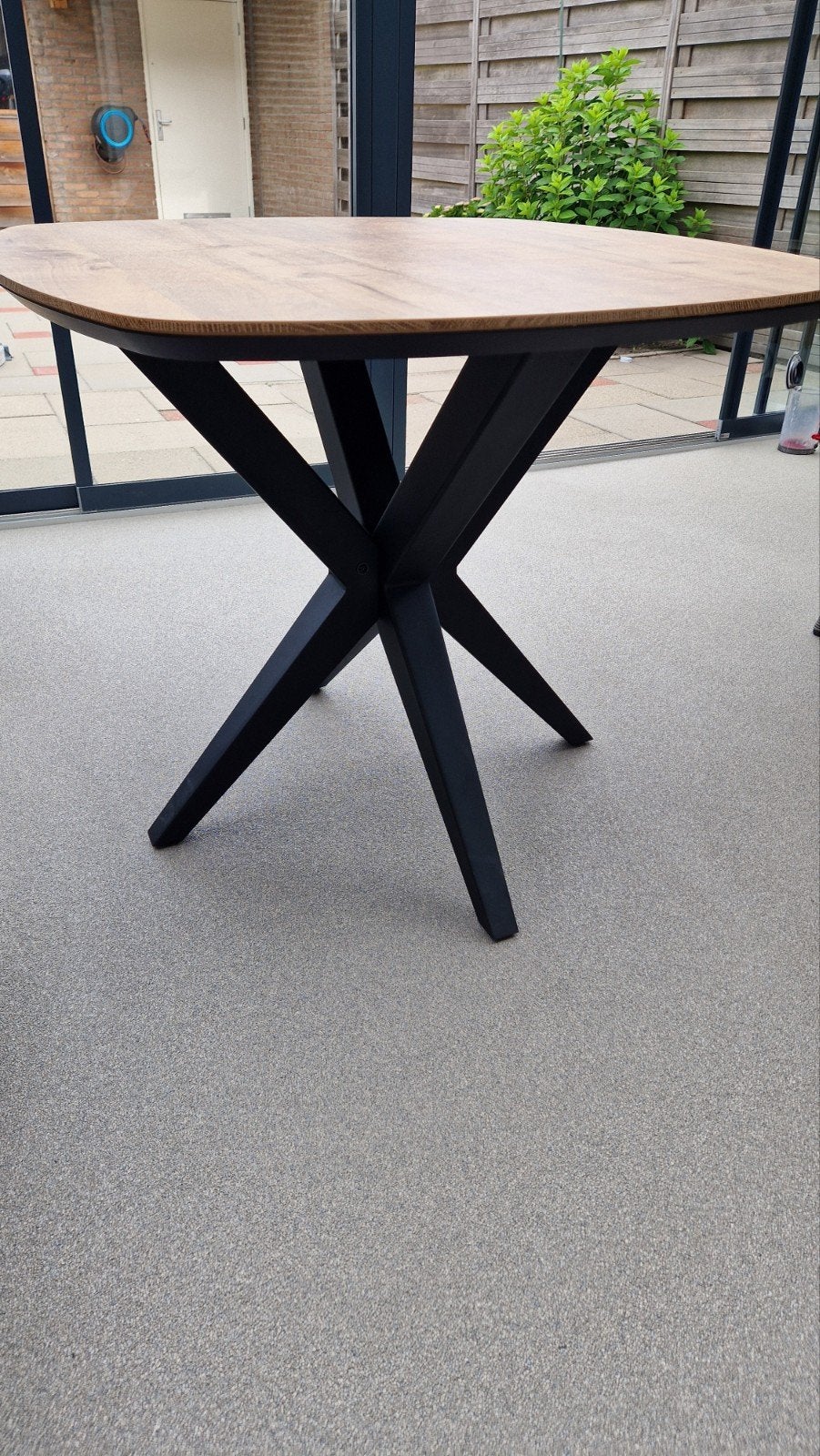 eettafel 90x90, Ophalen, 50 tot 100 cm, Vierkant, Nieuw