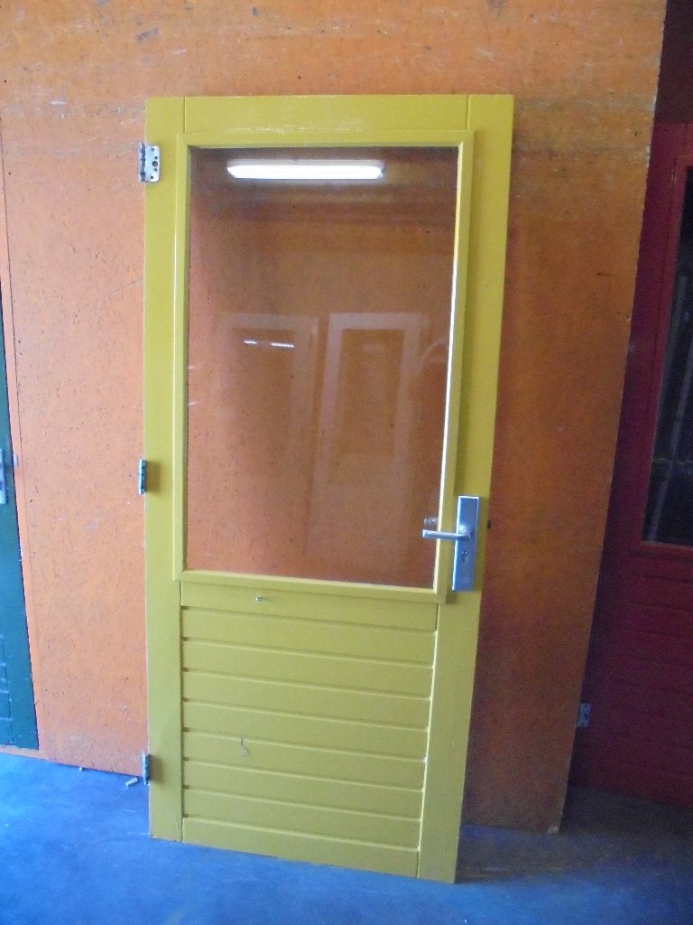 Diverse buitendeuren / schuurdeuren, ca. 93 x 211,5, Ophalen, 80 tot 100 cm, 200 tot 215 cm, Glas