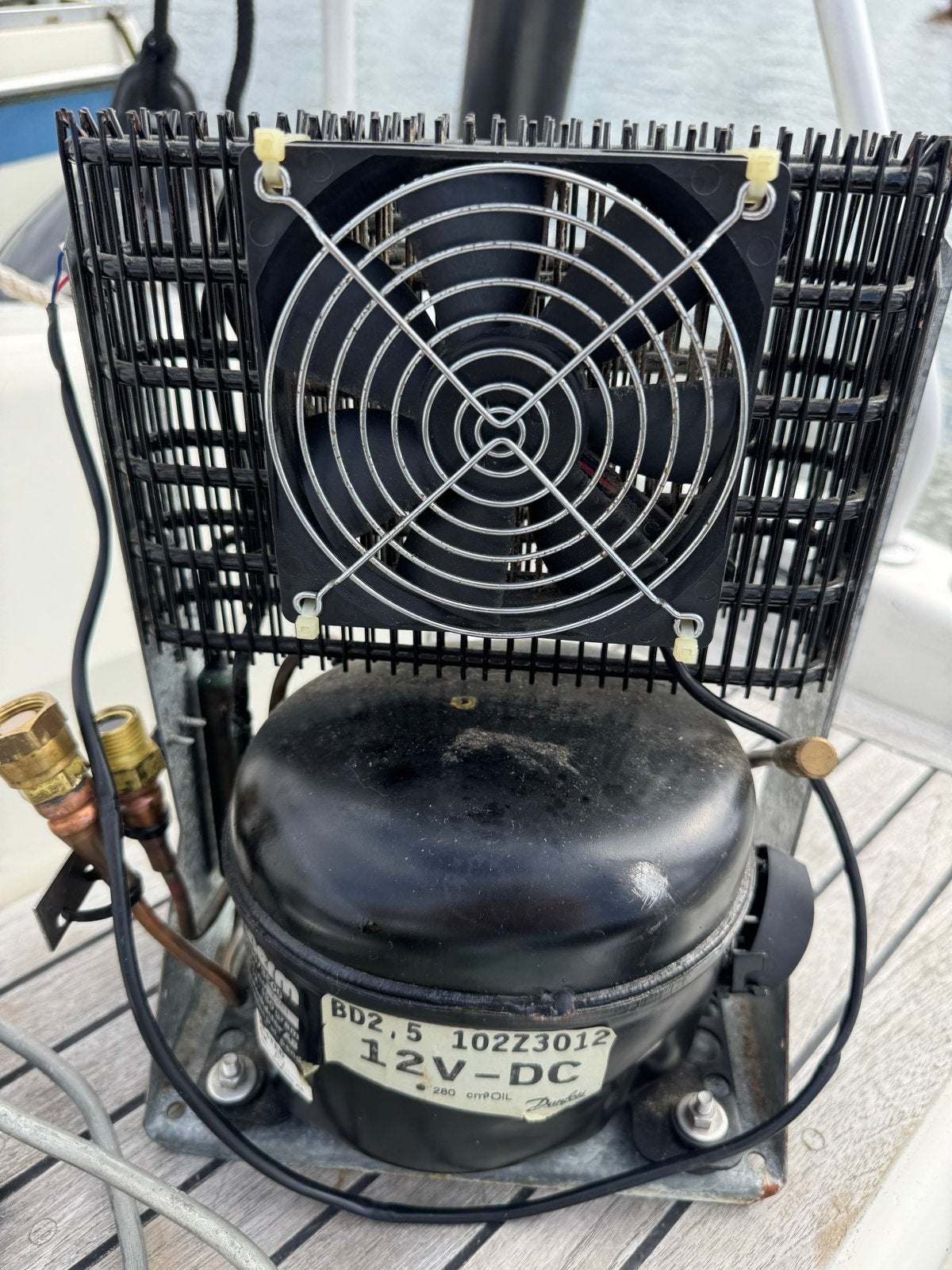 Isotherm koelkast compressor en verdamper 12v voor klusser, Ophalen, Minder dan 75 liter, Zonder vriesvak, Gebruikt