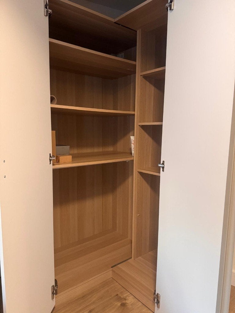 IKEA PAX hoekkast / kledingkast – wit – €150, Ophalen of Verzenden, Zo goed als nieuw, 50 tot 75 cm, 200 cm of meer
