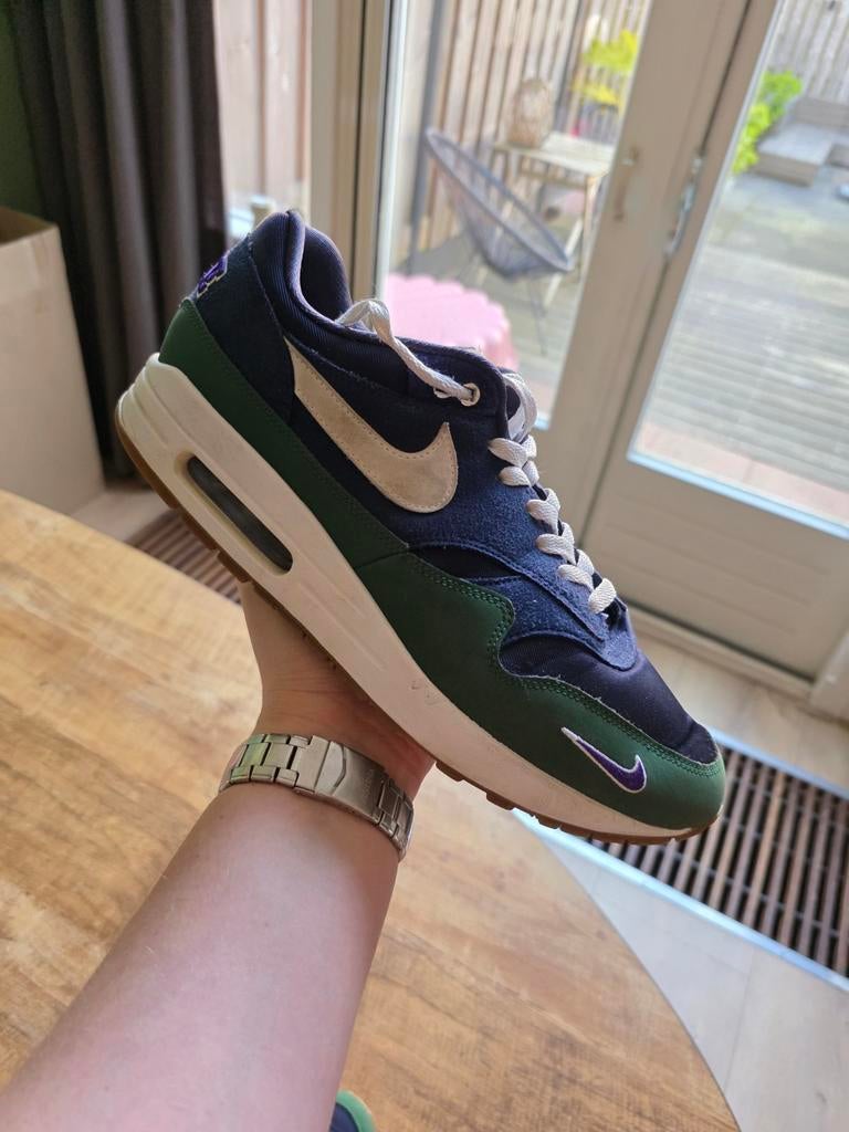 Nike air max 1 gorge green maat 46, Kleding | Heren, Schoenen, Overige kleuren, Nike, Ophalen of Verzenden, Sneakers of Gympen