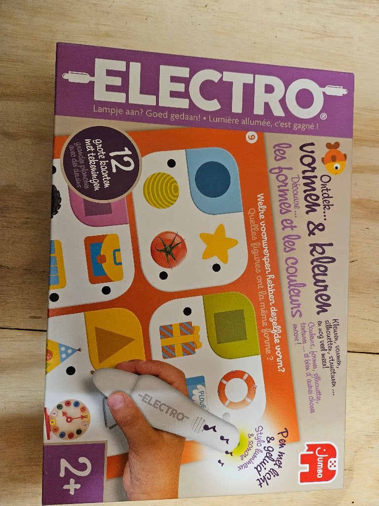 Electro vormen & kleuren, Ophalen of Verzenden, Zo goed als nieuw, Ontdekken, Met licht