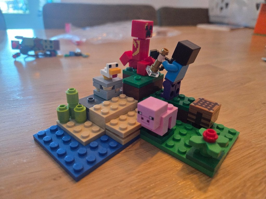 Lego Minecraft diverse sets (zie foto's), Gebruikt, Lego, Ophalen of Verzenden, Minecraft