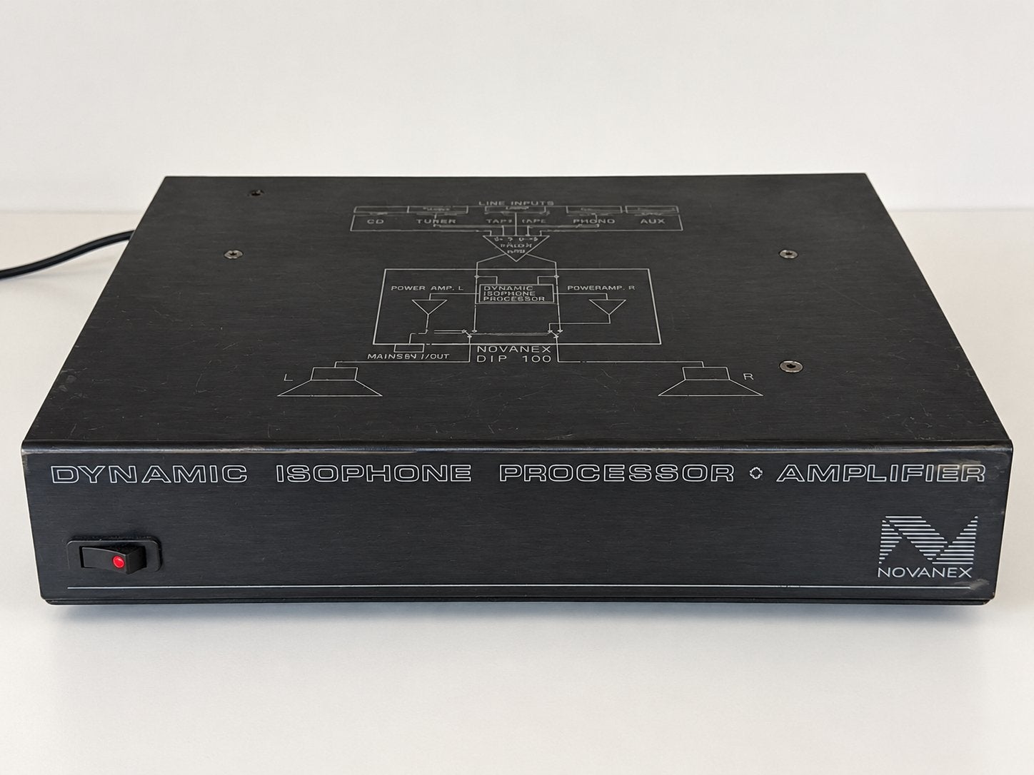 Novanex DIP 100C Dynamic Isophone Processor + Versterker, Audio, Tv en Foto, Gebruikt, 60 tot 120 watt, Stereo, Ophalen