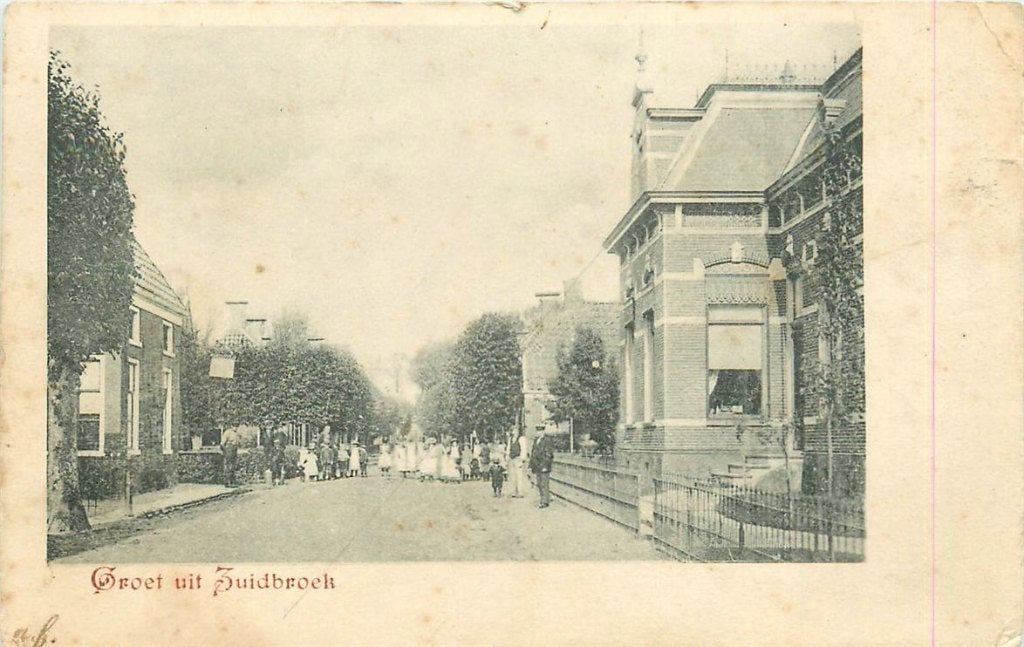 702-029-003 Zuidbroek, Verzenden, Voor 1920, Groningen