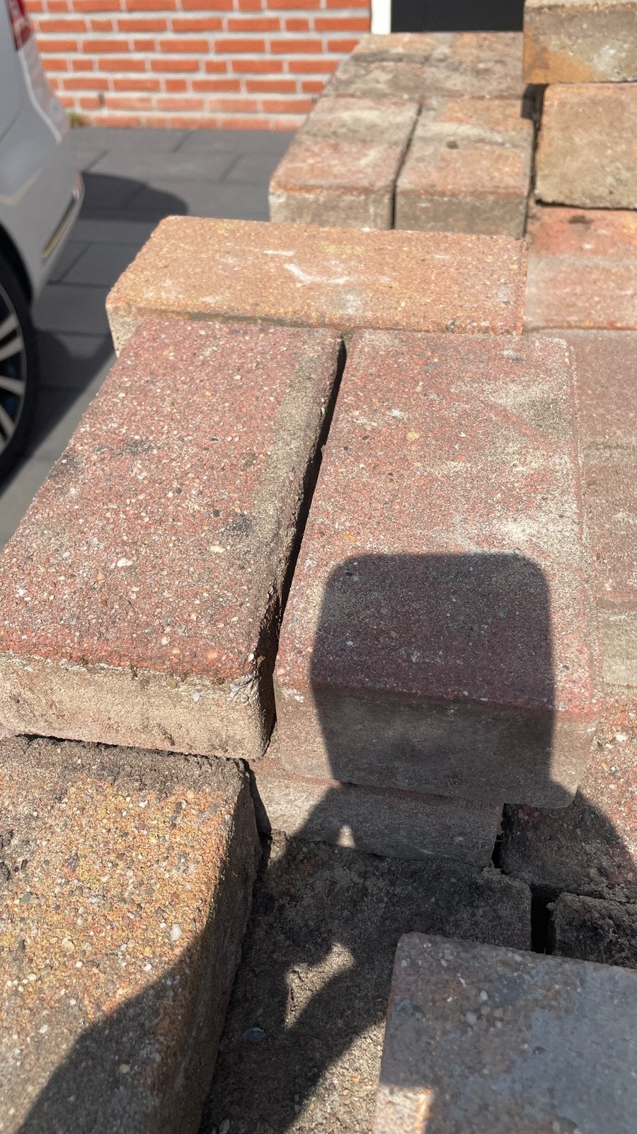 Bestrating, Tuin en Terras, Ophalen, Gebruikt, Beton, Klinkers