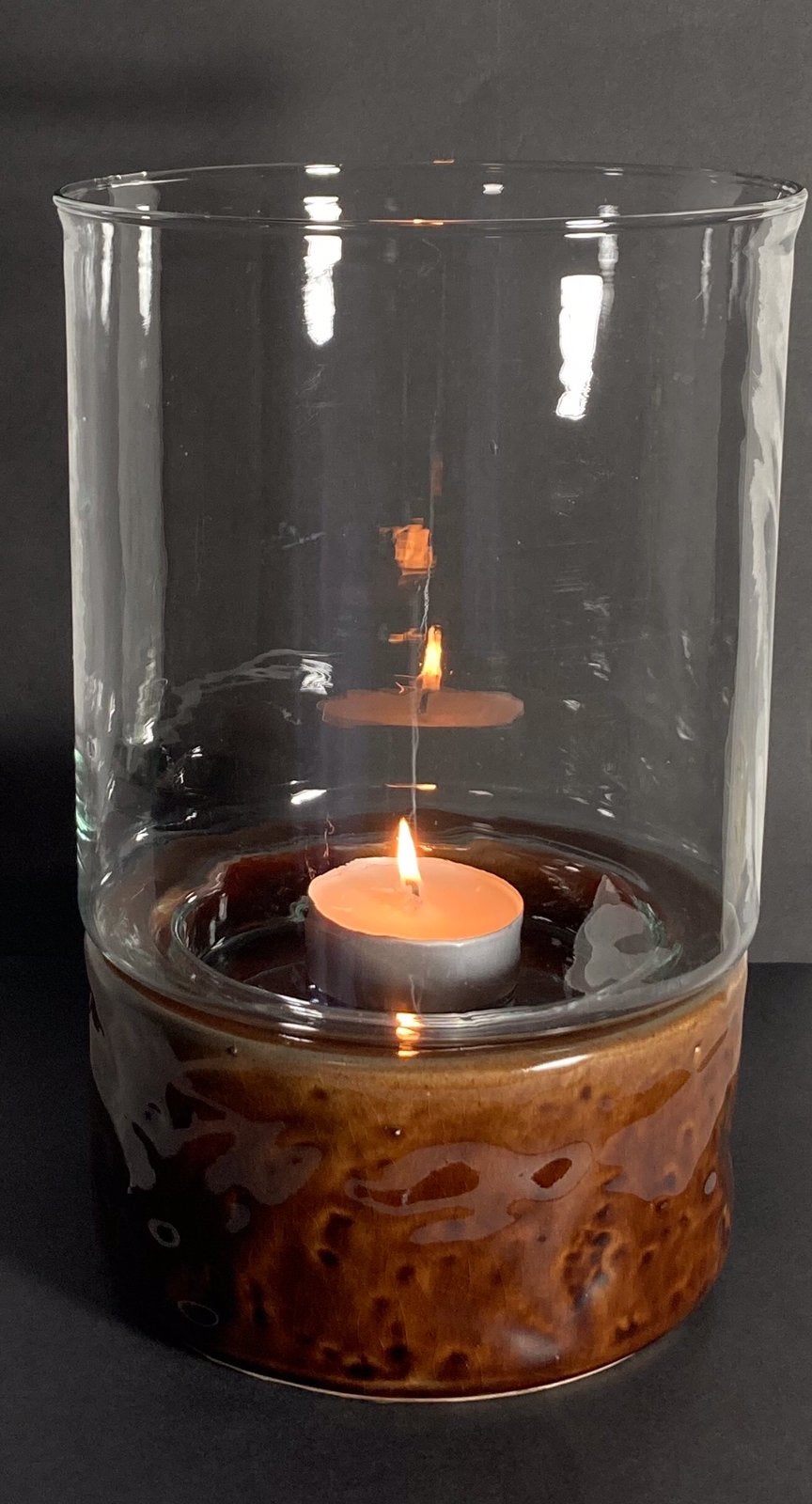 Groot Riverdale windlicht, Ophalen of Verzenden, Windlicht, Riverdale, Glas
