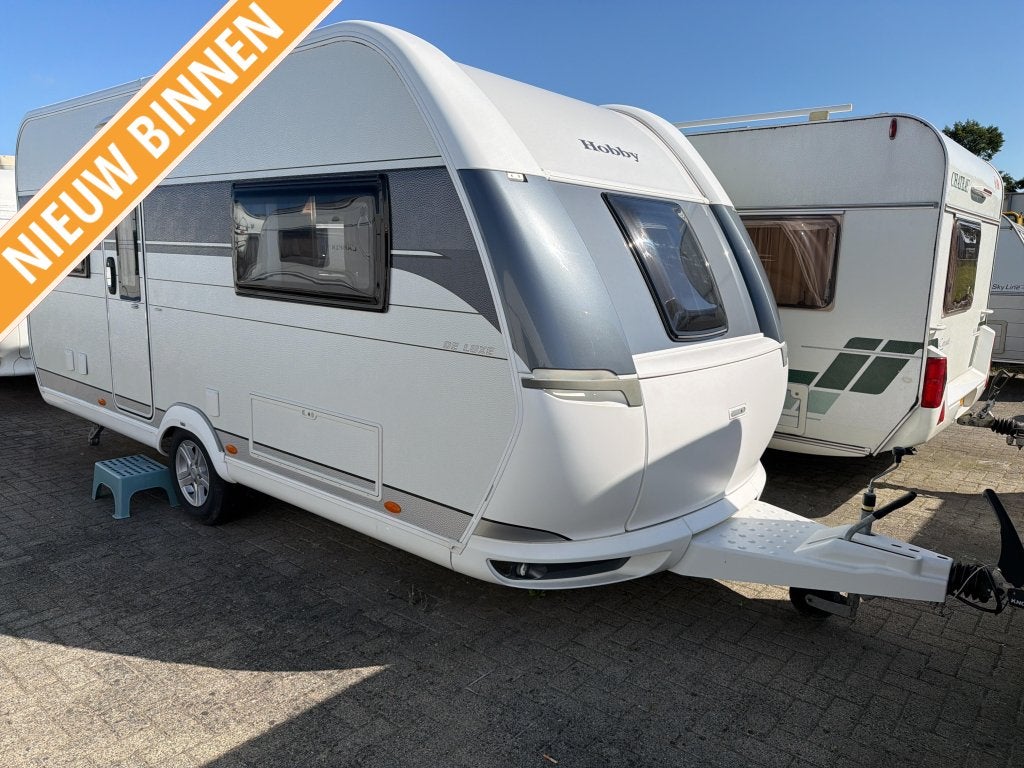 Hobby De Luxe 460 UFE, Caravans en Kamperen, Ringverwarming, Rondzit, Hobby, Bedrijf