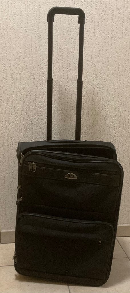 Samsonite business trolley voor kleding en laptop, 15 inch, Trolleytas, Ophalen of Verzenden, Zwart