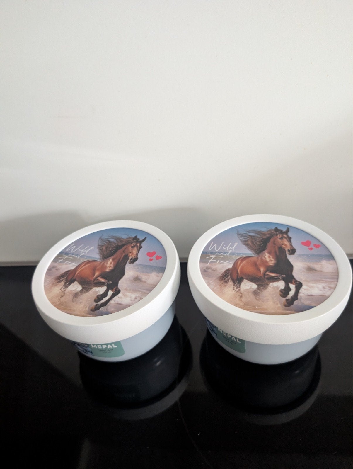 mepal snackbox rond paard Nieuw, Huis en Inrichting, Kunststof, Mepal, Overige typen, Nieuw