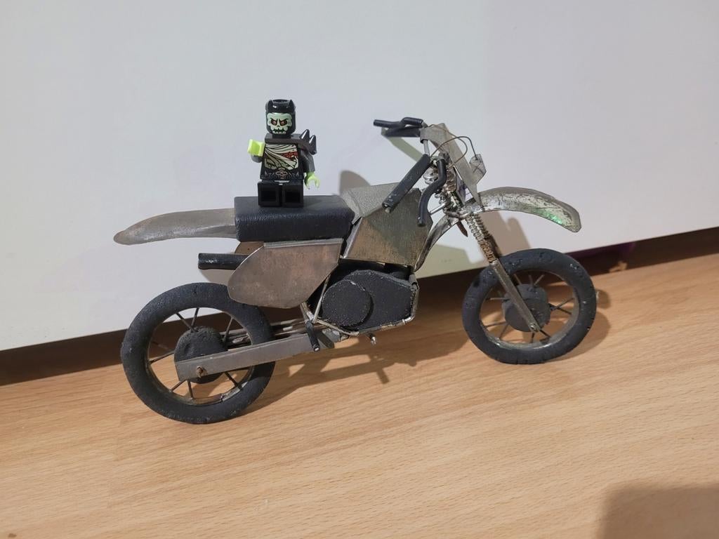 DIY crossmotor model, Ophalen of Verzenden, Groter dan 1:32, Overige merken