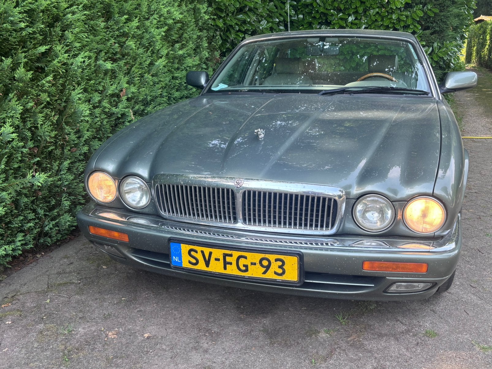 Jaguar Sovereign 3.2 AUT 1998 Groen, bijtellings gunstig, Automaat, Achterwielaandrijving, 3239 cc, Beige