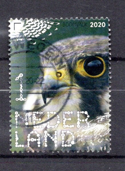 gestempelde zegel. Jaar 2020: Beleef de natuur, Postzegels en Munten, Postzegels | Nederland, Ophalen of Verzenden, Na 1940, Gestempeld