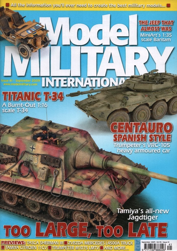 Model Military international magazine No 41, Ophalen of Verzenden, 1:32 tot 1:50, Auto, Overige merken