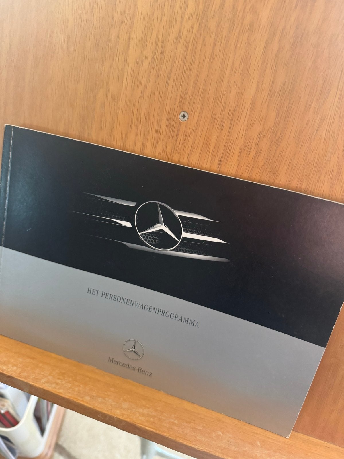 Mercedes-Benz Personenwagenprogramma Brochure, Ophalen of Verzenden, Gelezen, Mercedes