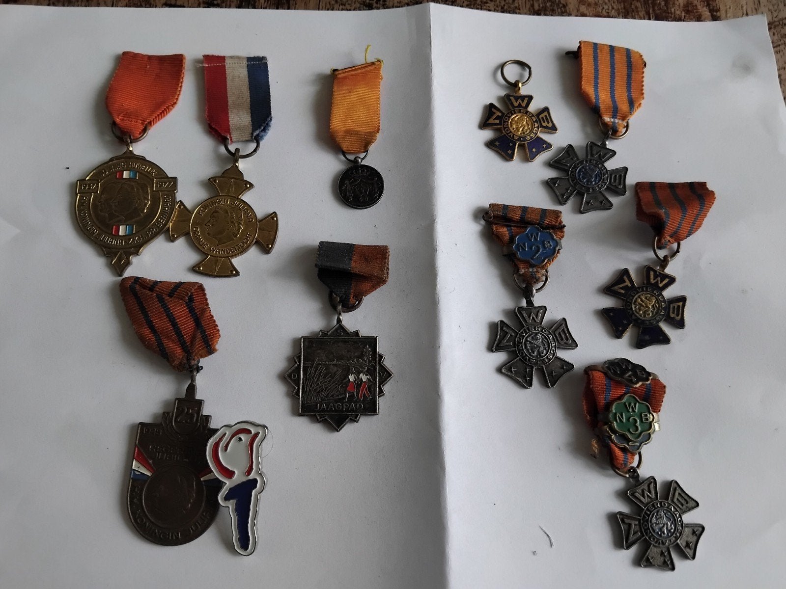 Verzameling van diverse medailles en onderscheidingen, Ophalen of Verzenden