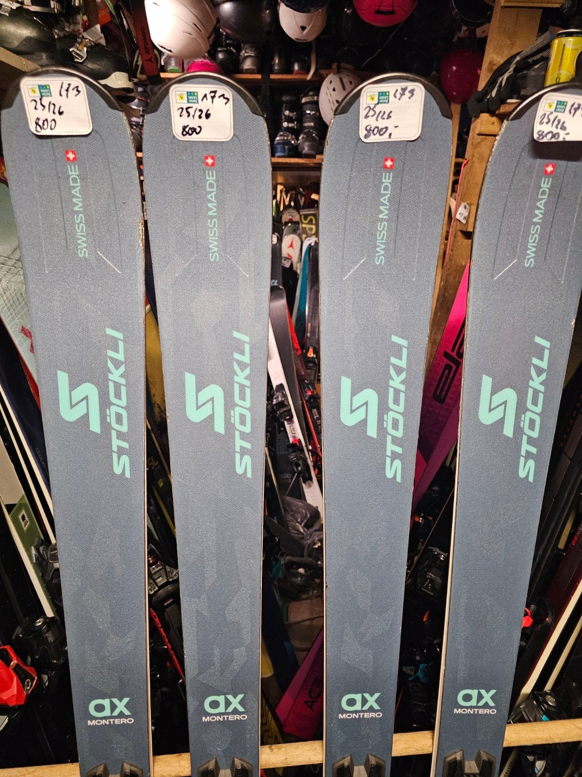 173cm 25/26 STOCKLI MONTERO AX VOOR KENNER BEST ALL MOUNTAIN, Overige merken, 160 tot 180 cm, Stockli, Ophalen of Verzenden