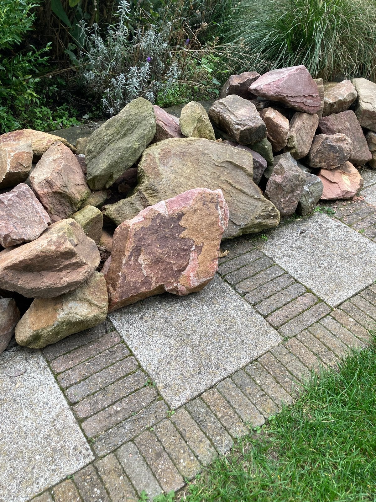 Mooie  rotsen / keien voor tuin of decoratie, Ophalen, Overige materialen, Gebruikt, Bruin
