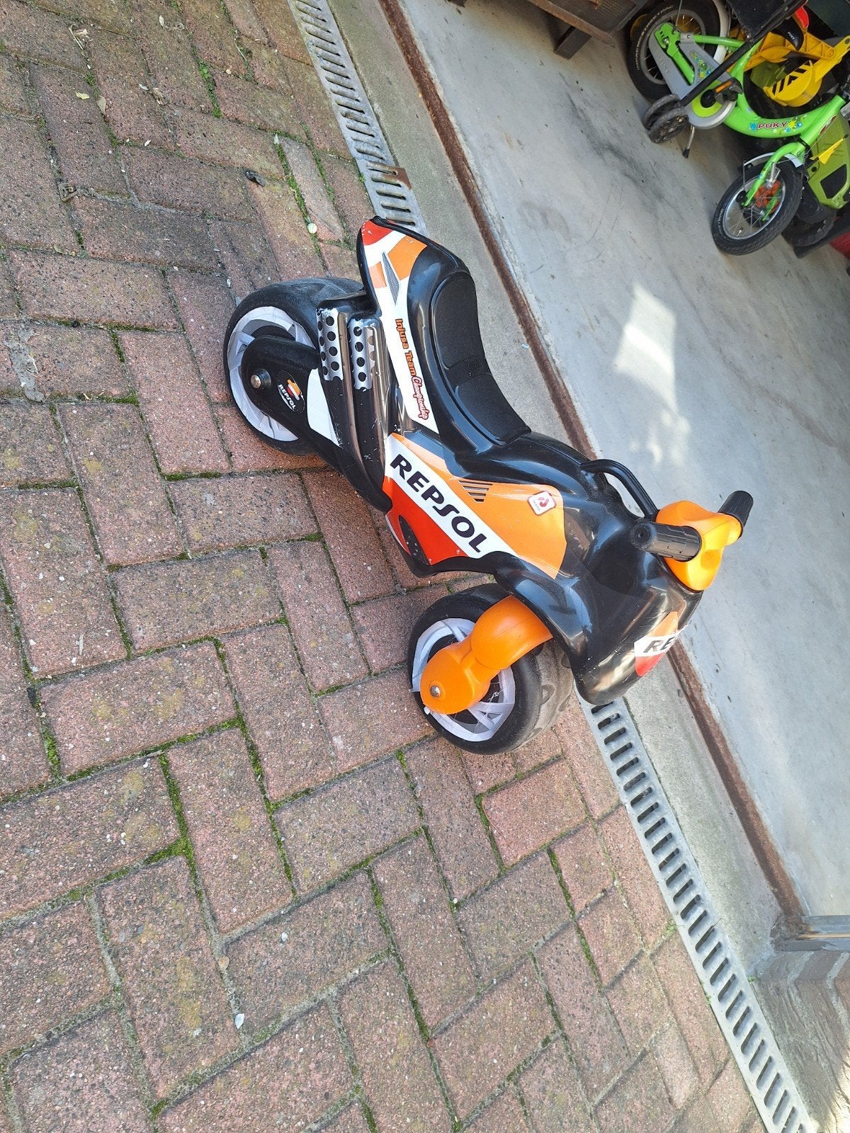 Stoere Repsol loopmotor, Ophalen, Gebruikt, Loopvoertuig