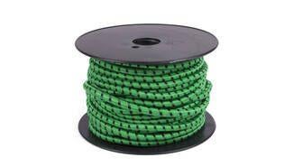 ELASTIEK 6mm haspels a 25mtr/groen, Ophalen, Nieuw