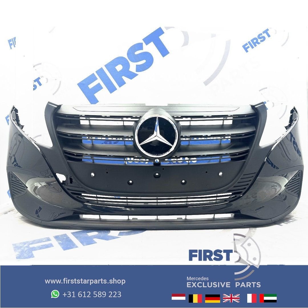 W447 FACELIFT BUMPER A4478853601 origineel Mercedes W448 VIT, Gebruikt, -, Voor, Ophalen of Verzenden