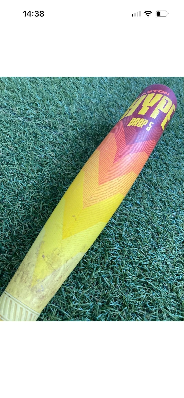 Easton Hype Fire USSSA Honkbal knuppel (30 inch drop 5), Ophalen of Verzenden, Gebruikt