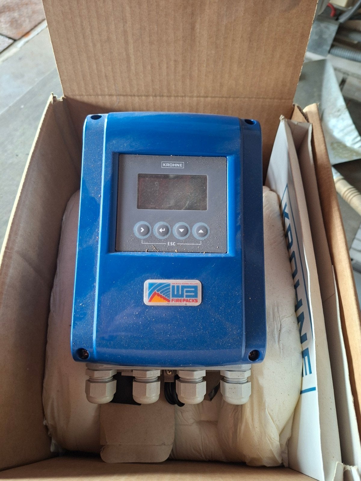 NIEUW Krohne Optiflux 2000 Flowmeter met IFC 100 Converter, Ophalen