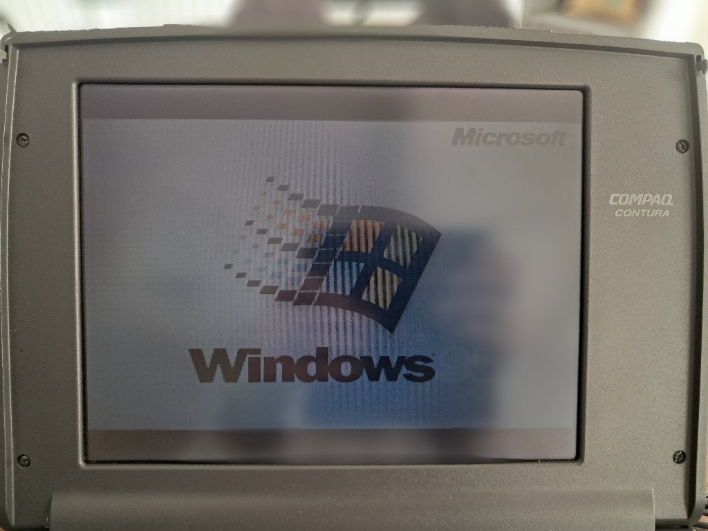 Vintage Compaq Contura 430C – Windows 95 – retro 486-laptop, Gebruikt, Minder dan 4 GB, Compaq, Ophalen of Verzenden