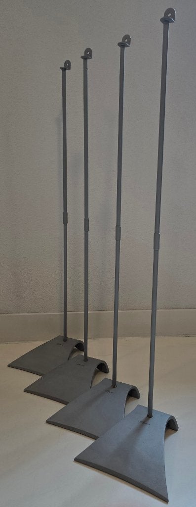 Vogel's Speakerstandaarden - Set van 4, Gebruikt, Inclusief standaarden, Overige typen, Minder dan 60 watt