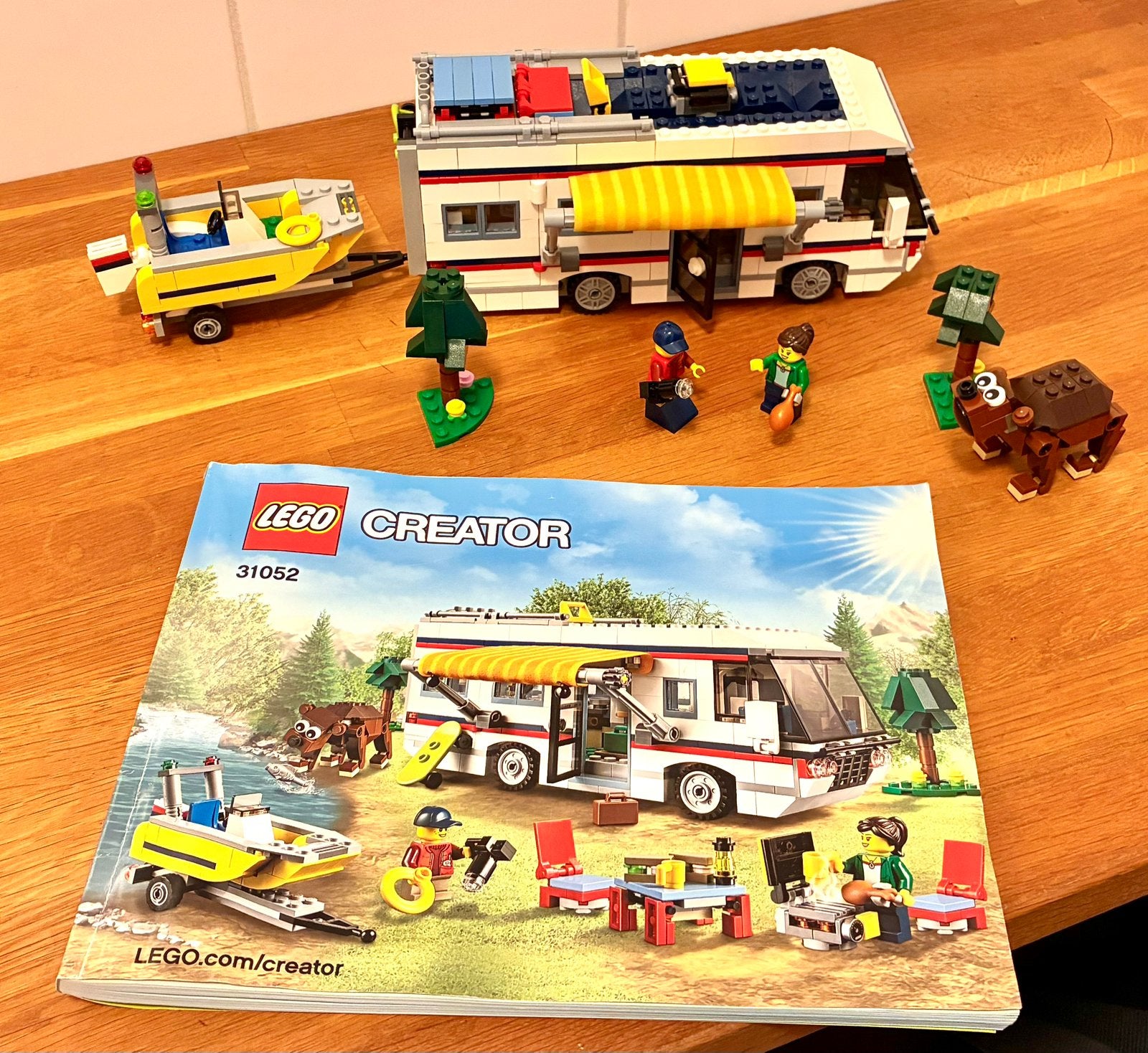 LEGO Creator 31052 Vakantie Camper, Lego, Inclusief instructies, Ophalen of Verzenden, Zo goed als nieuw