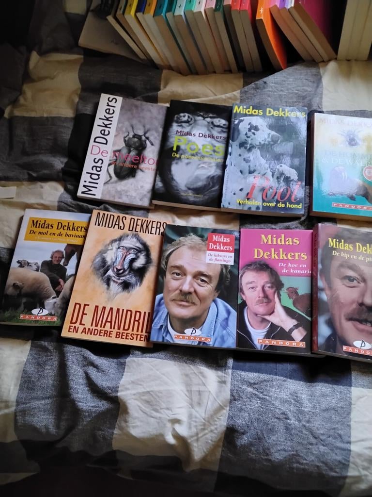 boeken midas dekkers, Ophalen, Overige diersoorten, Midas Dekkers