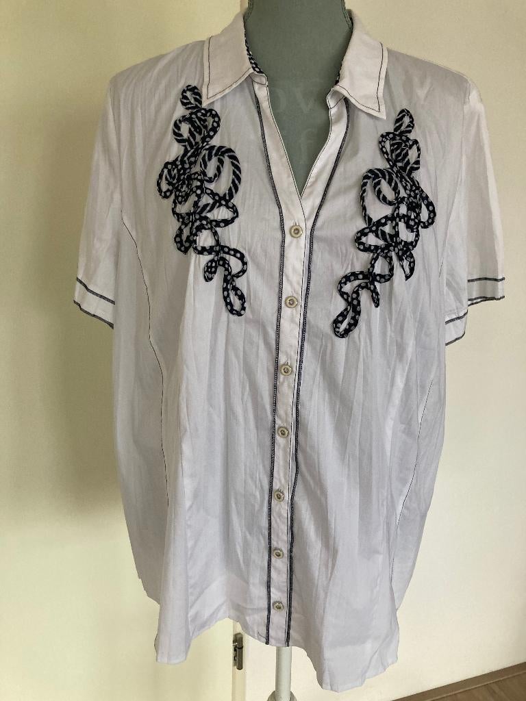 Zomerse blouse - Gerry Weber, Kleding | Dames, Grote Maten, Ophalen of Verzenden, Gedragen, Gerry weber, Blouse of Tuniek