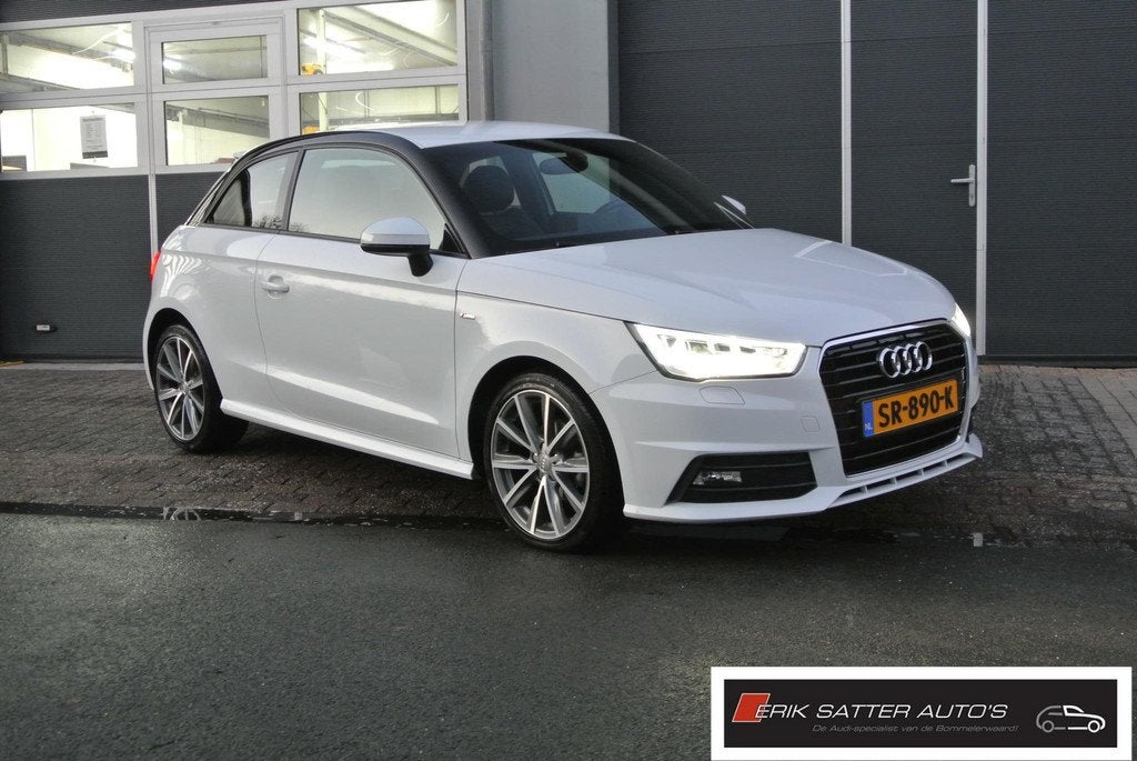 Audi A1 1.0 TFSI Advance Sport 3x S-line Audi A1 1.0 TFSI Ad, Auto's, Voorwielaandrijving, Euro 6, 95 pk, Automatische klimaatregeling
