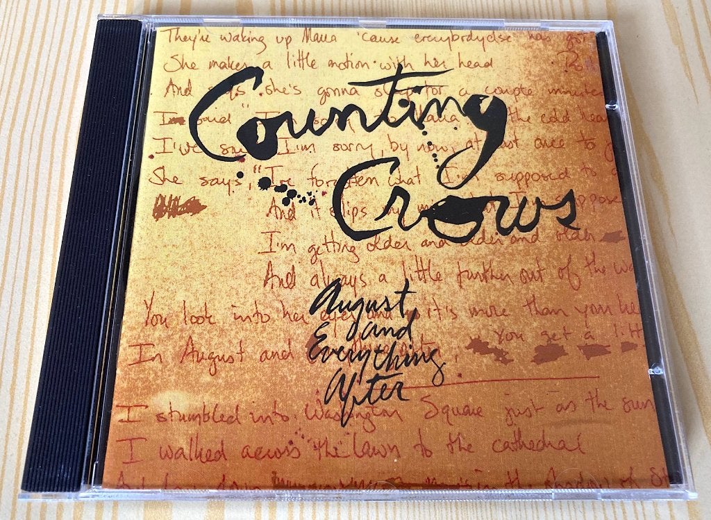 CD Counting Crows - August And Everything After, Ophalen, Zo goed als nieuw, Alternative Rock, Album