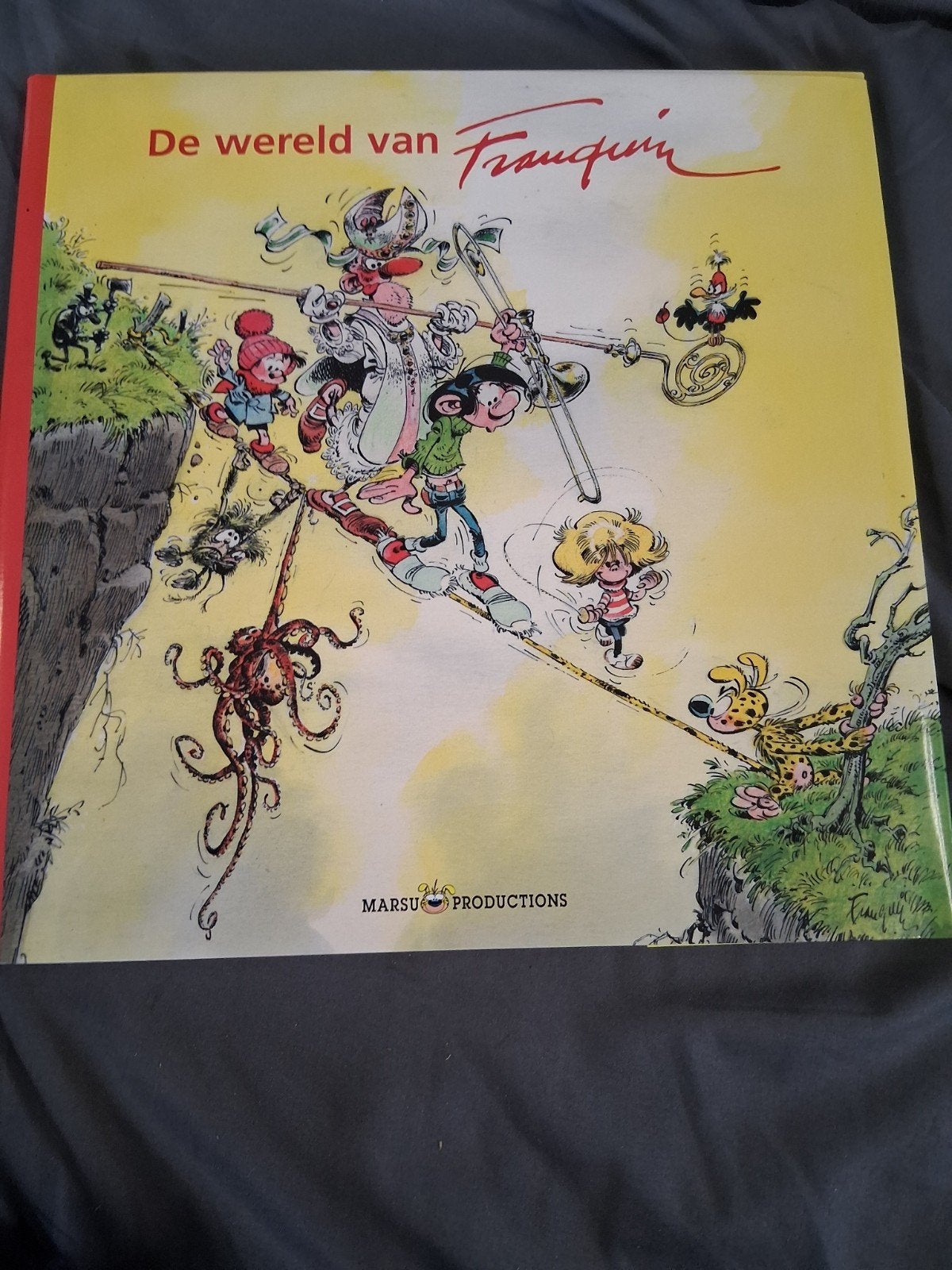 De wereld van Franquin - Stripboek, Eén stripboek, Ophalen of Verzenden, Zo goed als nieuw, André Franquin